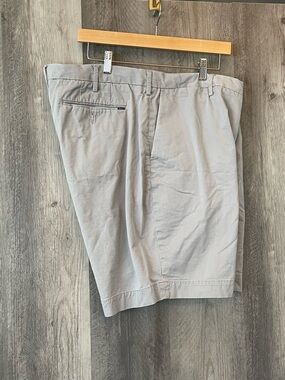 Polo Ralph Lauren Stretch Classic Fit 8” Chino Shorts Mens 42 Twill Preppy Gray